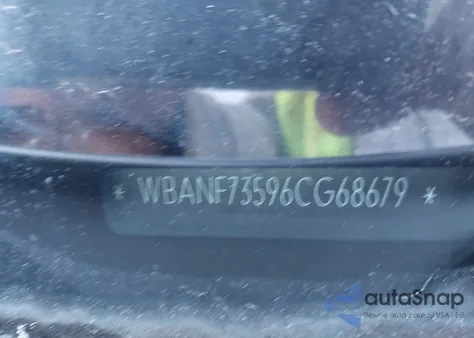 2006 BMW 530Xi из США, поврежденный, VIN WBANF73596CG68679